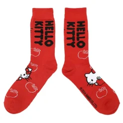 BIOWORLD Hello Kitty and Friends 4-Pc Crew Sock Set
