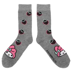 BIOWORLD Hello Kitty and Friends 4-Pc Crew Sock Set