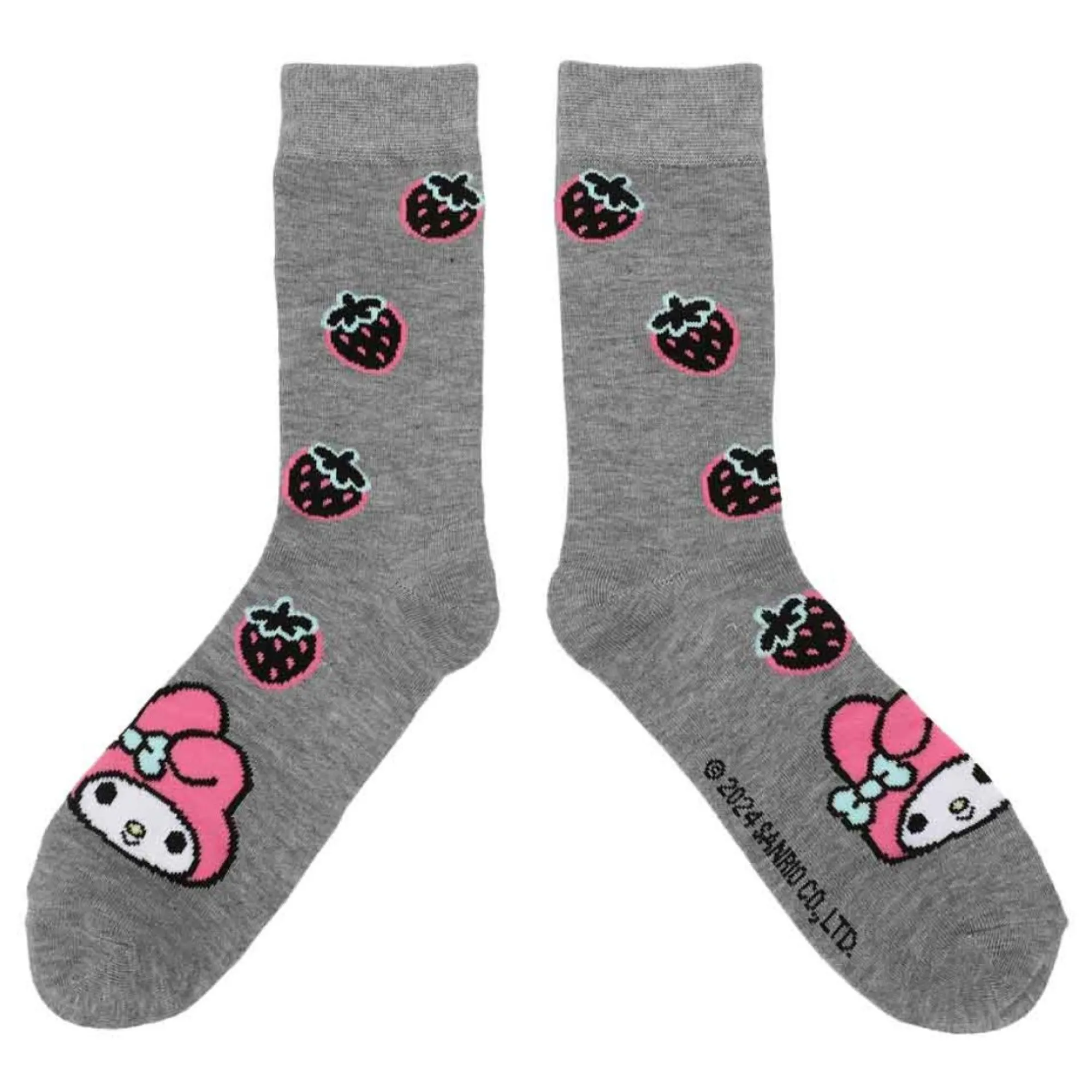 BIOWORLD Hello Kitty and Friends 4-Pc Crew Sock Set