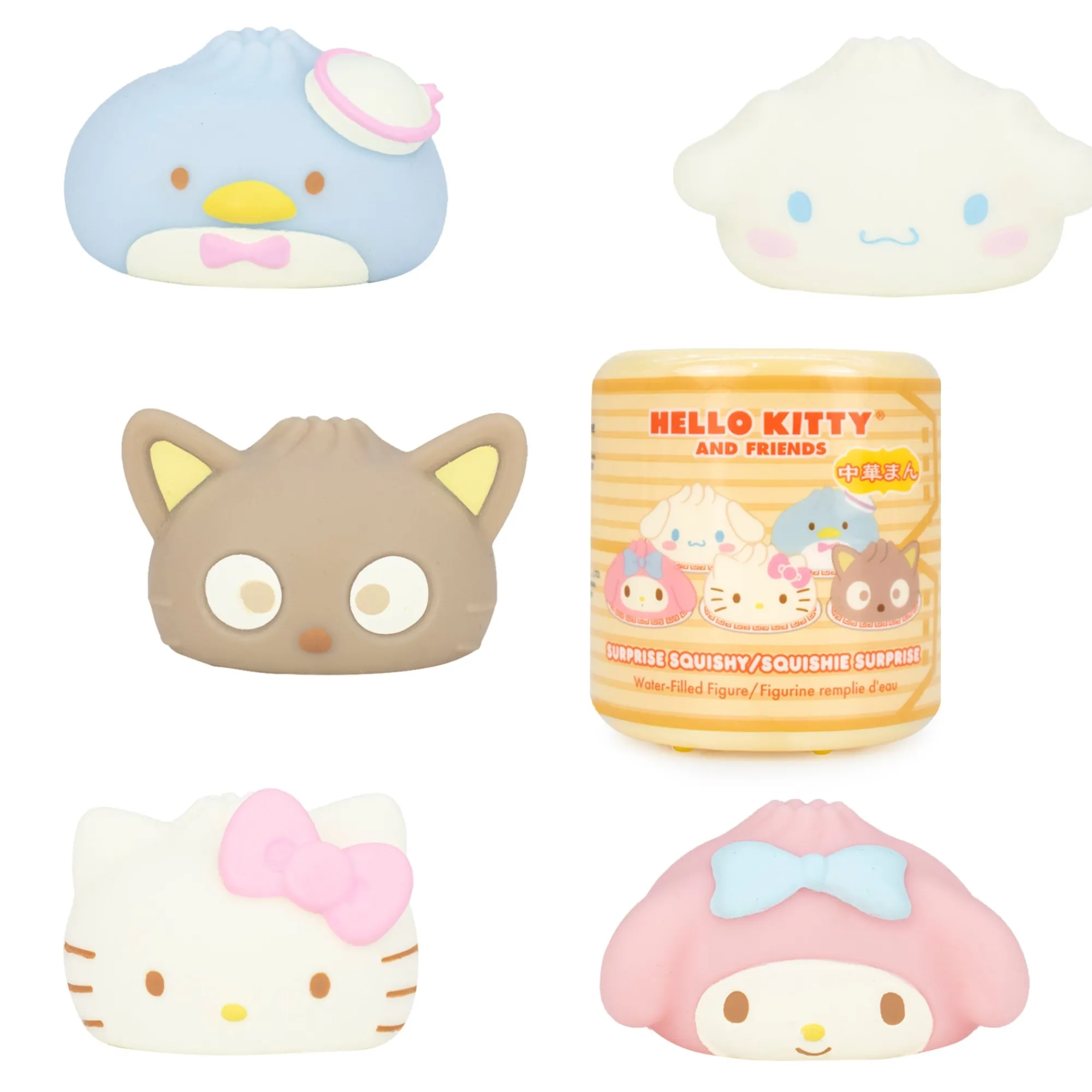 Hamee.com - Hamee US Hello Kitty and Friends Steamed Bun Capsule Squishies (Series 3)