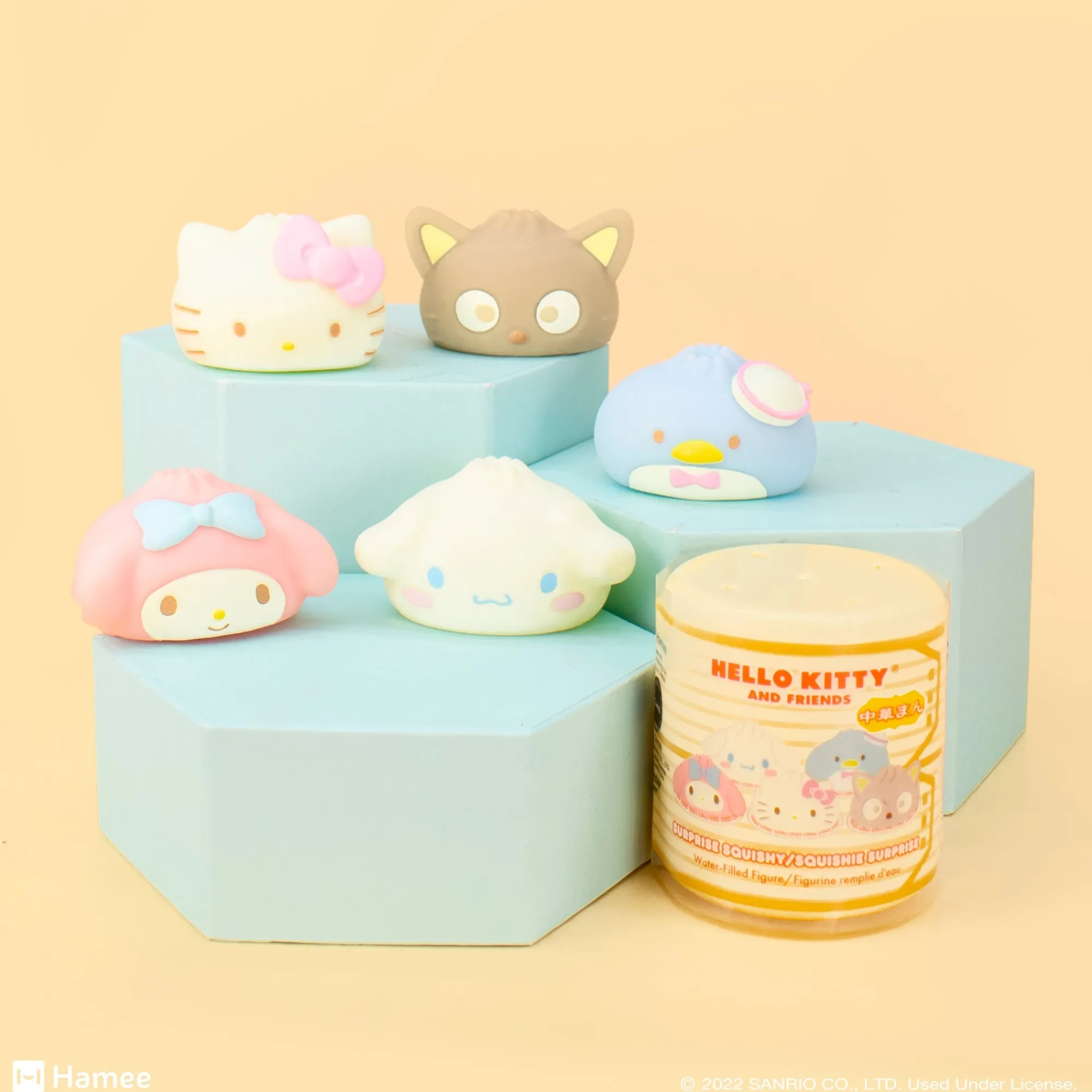 Hamee.com - Hamee US Hello Kitty and Friends Steamed Bun Capsule Squishies (Series 3)