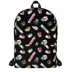 Printful Hello Kitty and Friends Sushi Time All-over Print Backpack