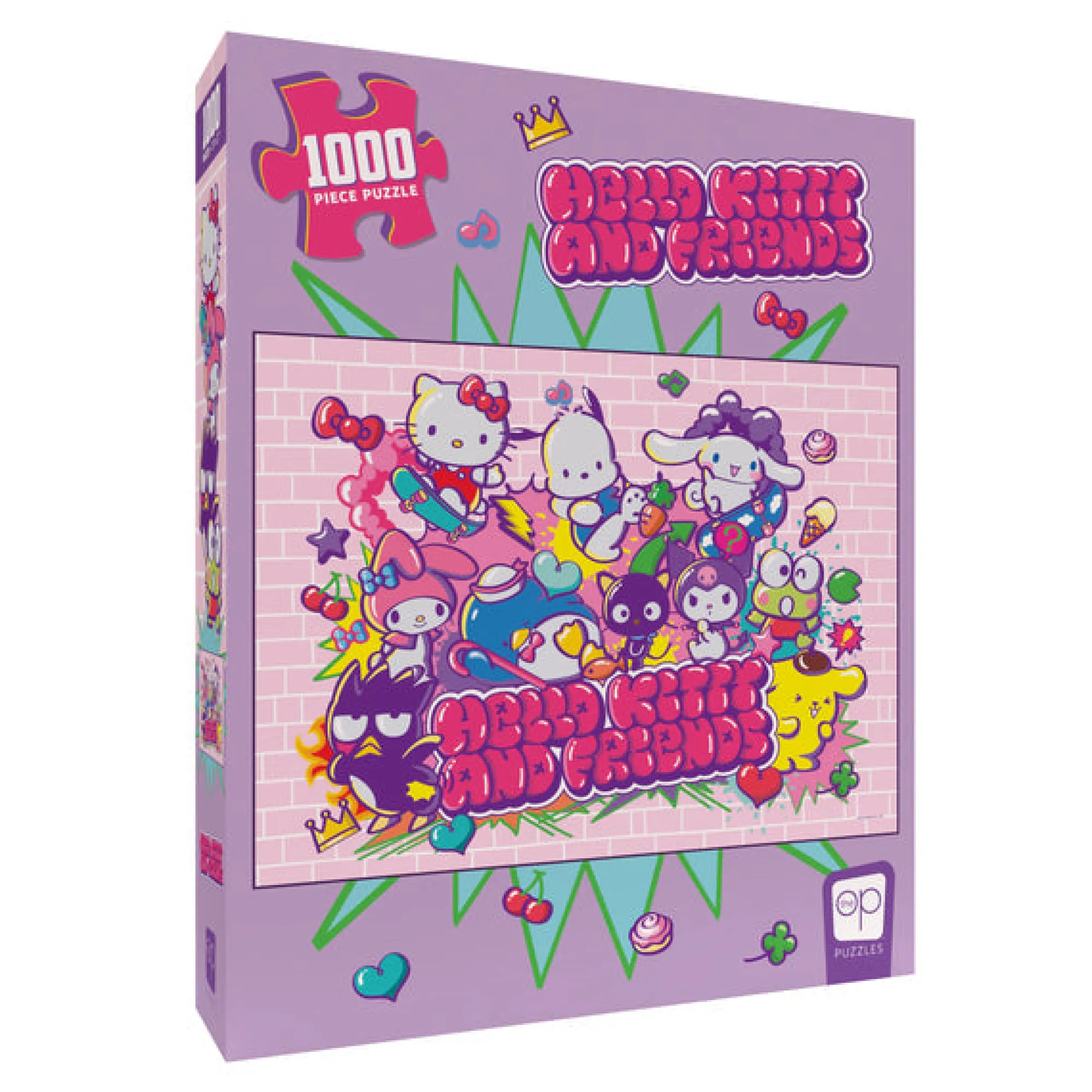 USAopoly Inc Hello Kitty and Friends Tokyo Skate 1000-Pc Puzzle
