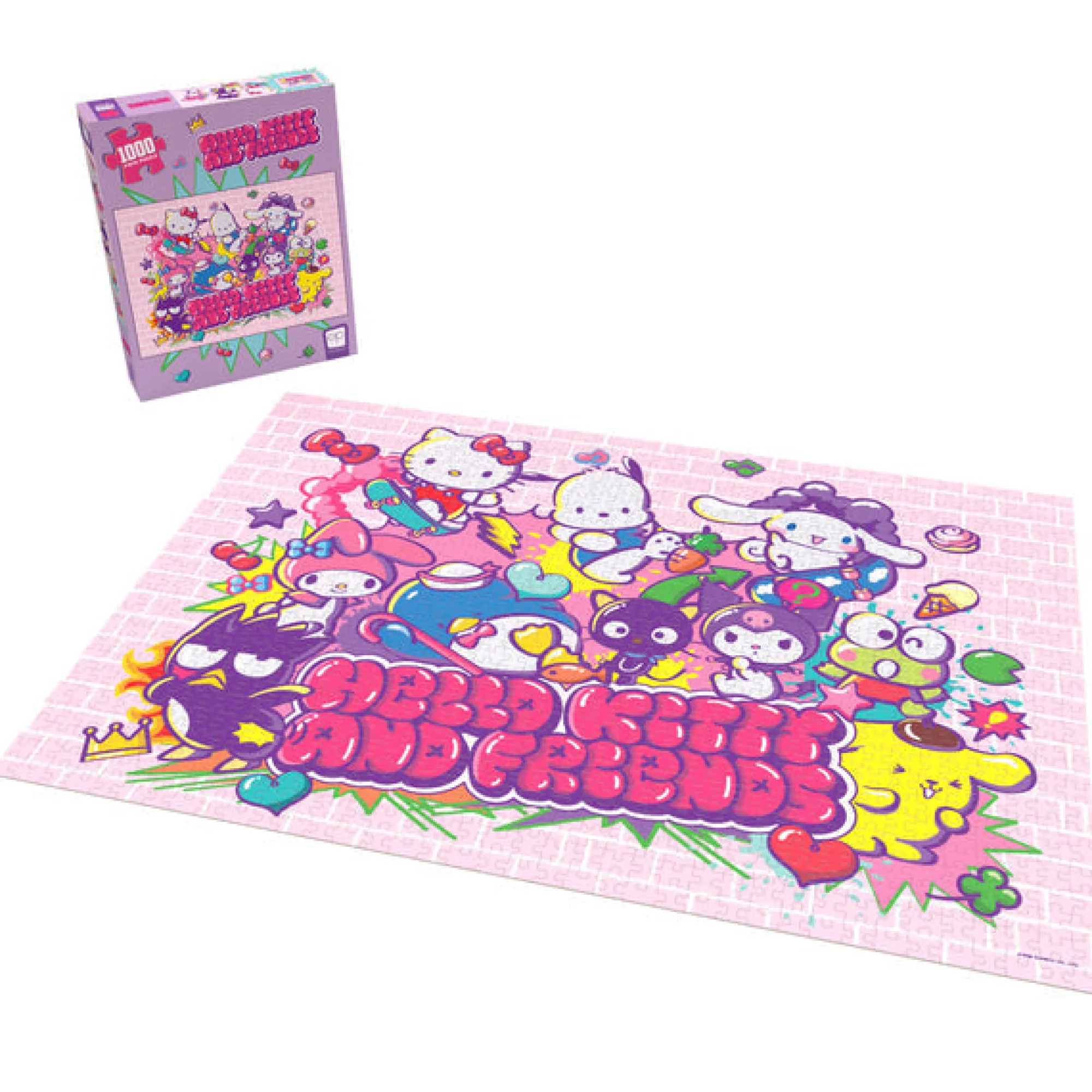 USAopoly Inc Hello Kitty and Friends Tokyo Skate 1000-Pc Puzzle