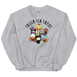 Printful Hello Kitty and Friends Trick or Treat Classic Crewneck