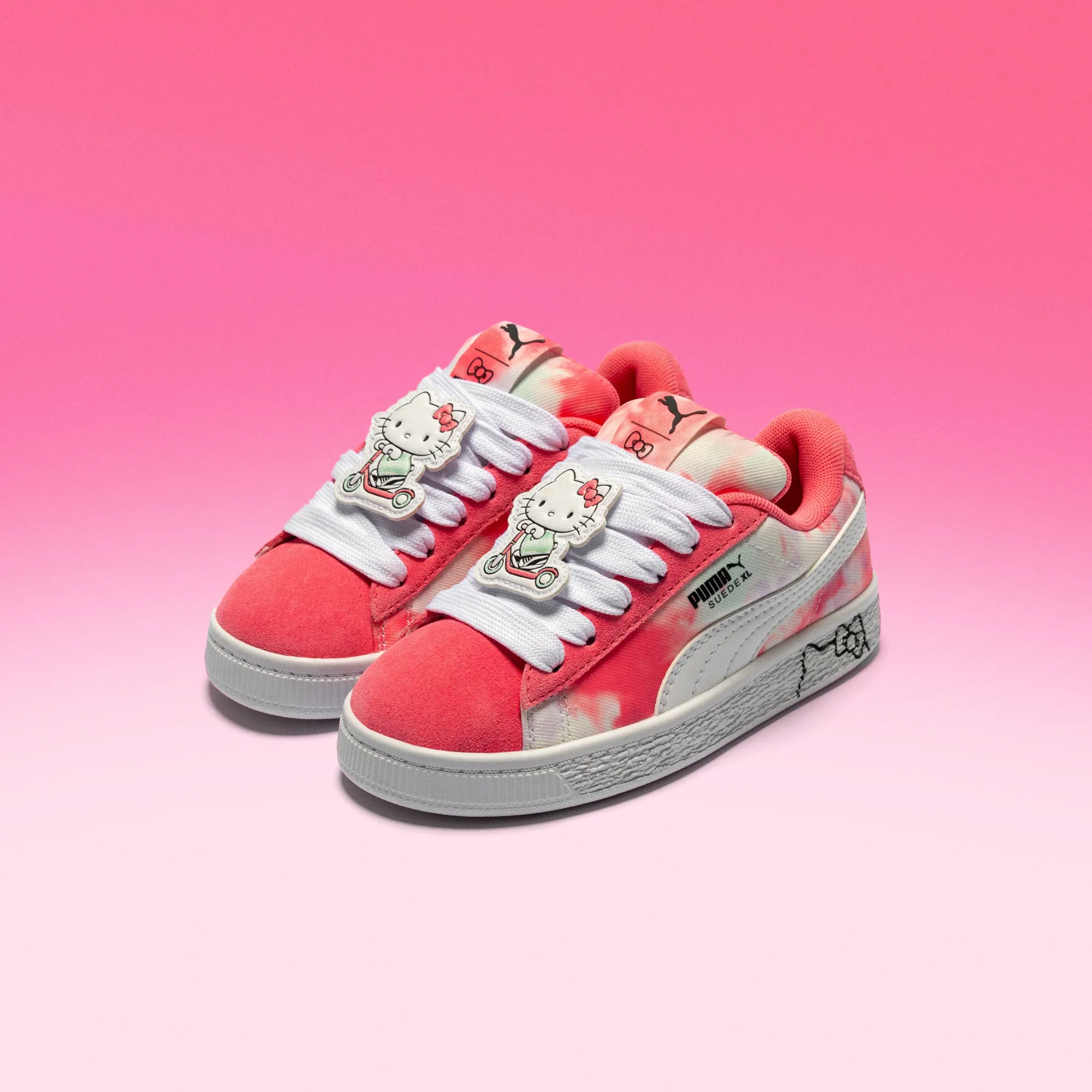 Kids PUMA Hello Kitty and Friends x Suede XL Sneaker (Youth)