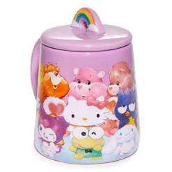 BIOWORLD Hello Kitty and Friends x Care Bears Lidded Mug