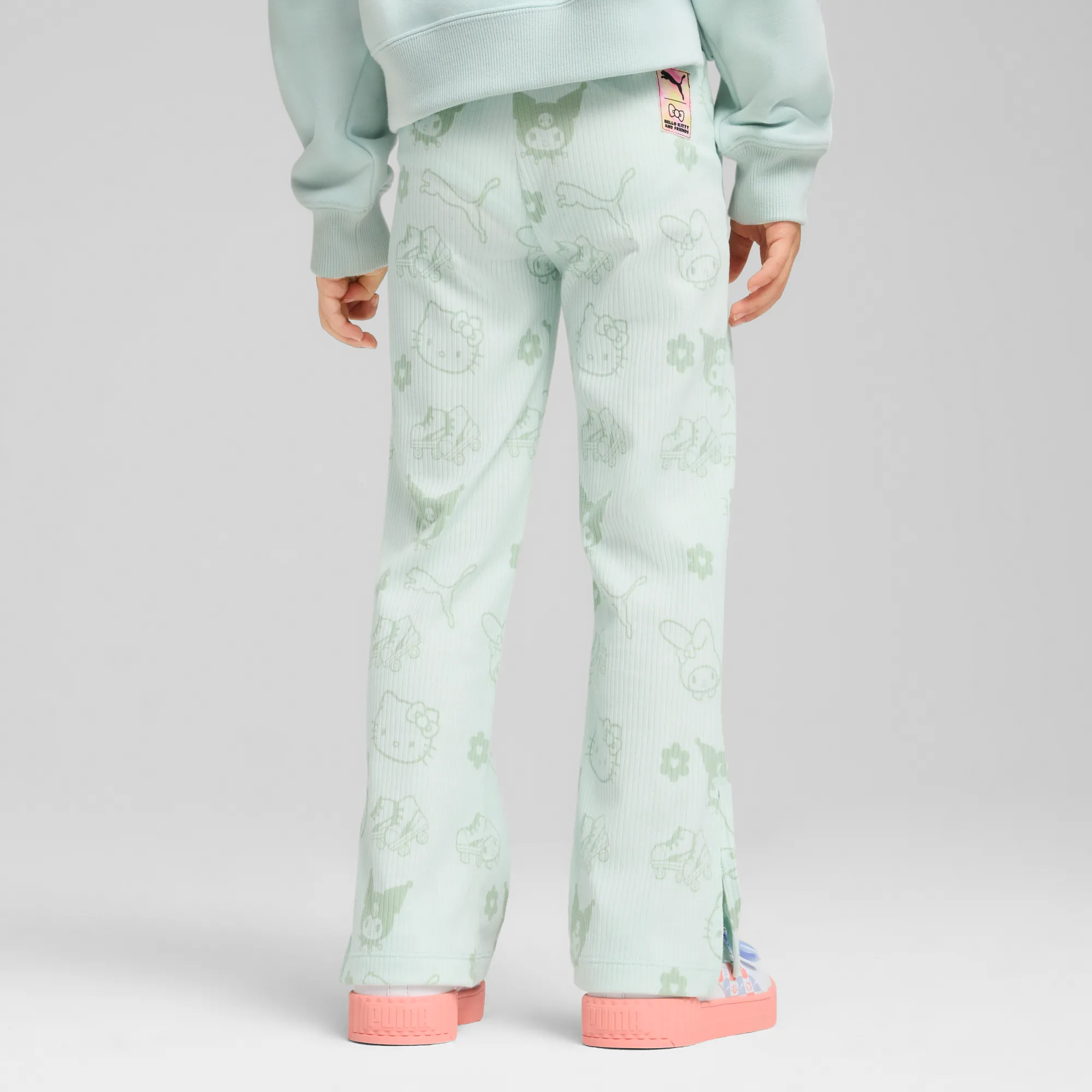 Kids PUMA Hello Kitty and Friends x Kids Ribbed Flared Leggings