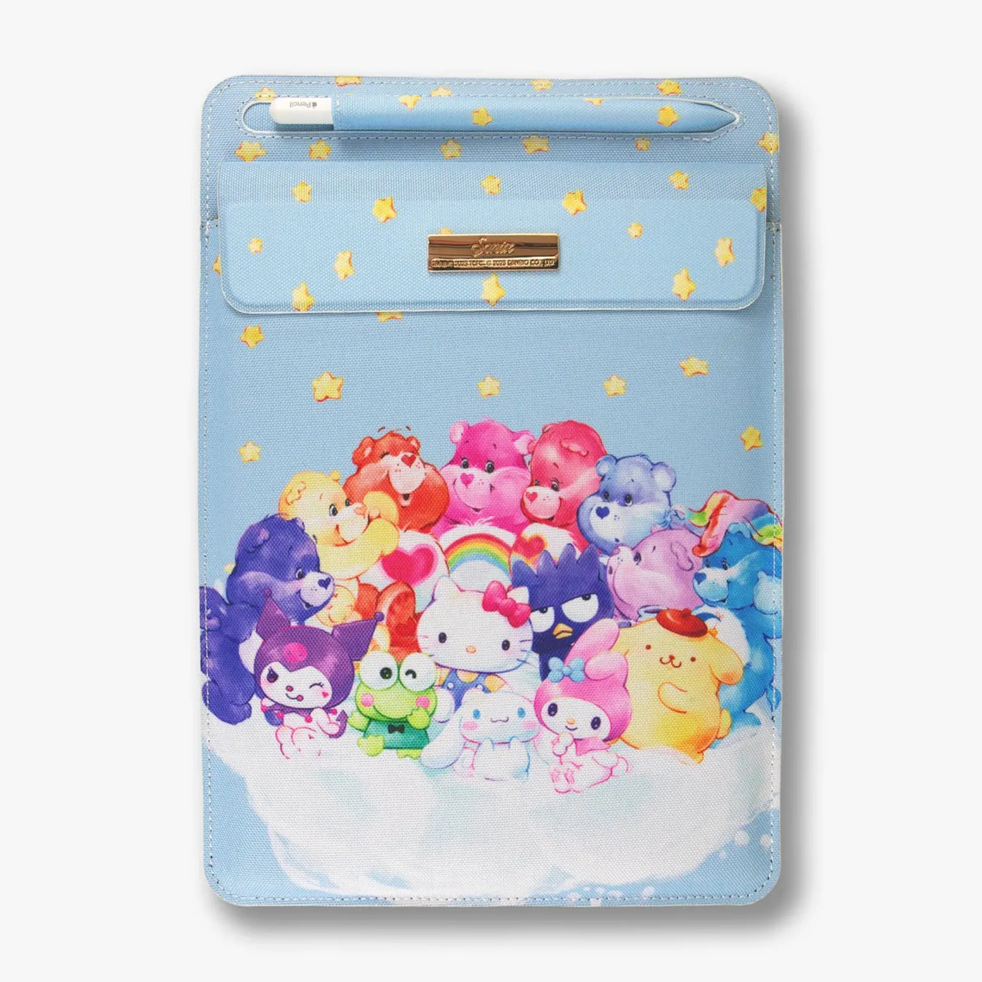 BySonix Inc. Hello Kitty and Friends x Care Bears Foldable iPad Sleeve