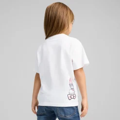 Kids PUMA Hello Kitty and Friends x Kids Relaxed Graphic Tee ( White)