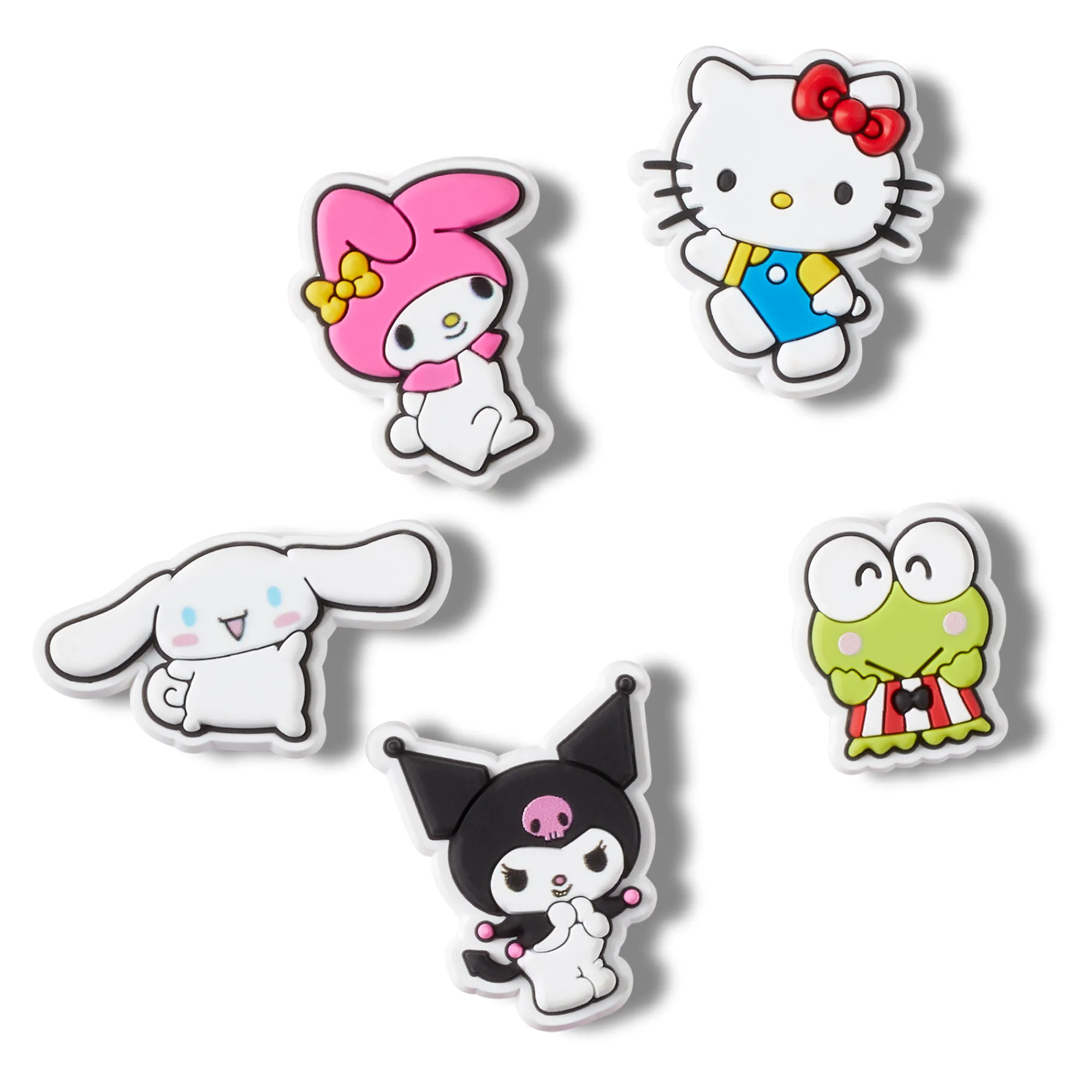 Kids Crocs Hello Kitty and Friends x Classic Jibbitz™ Charms 5-Pack