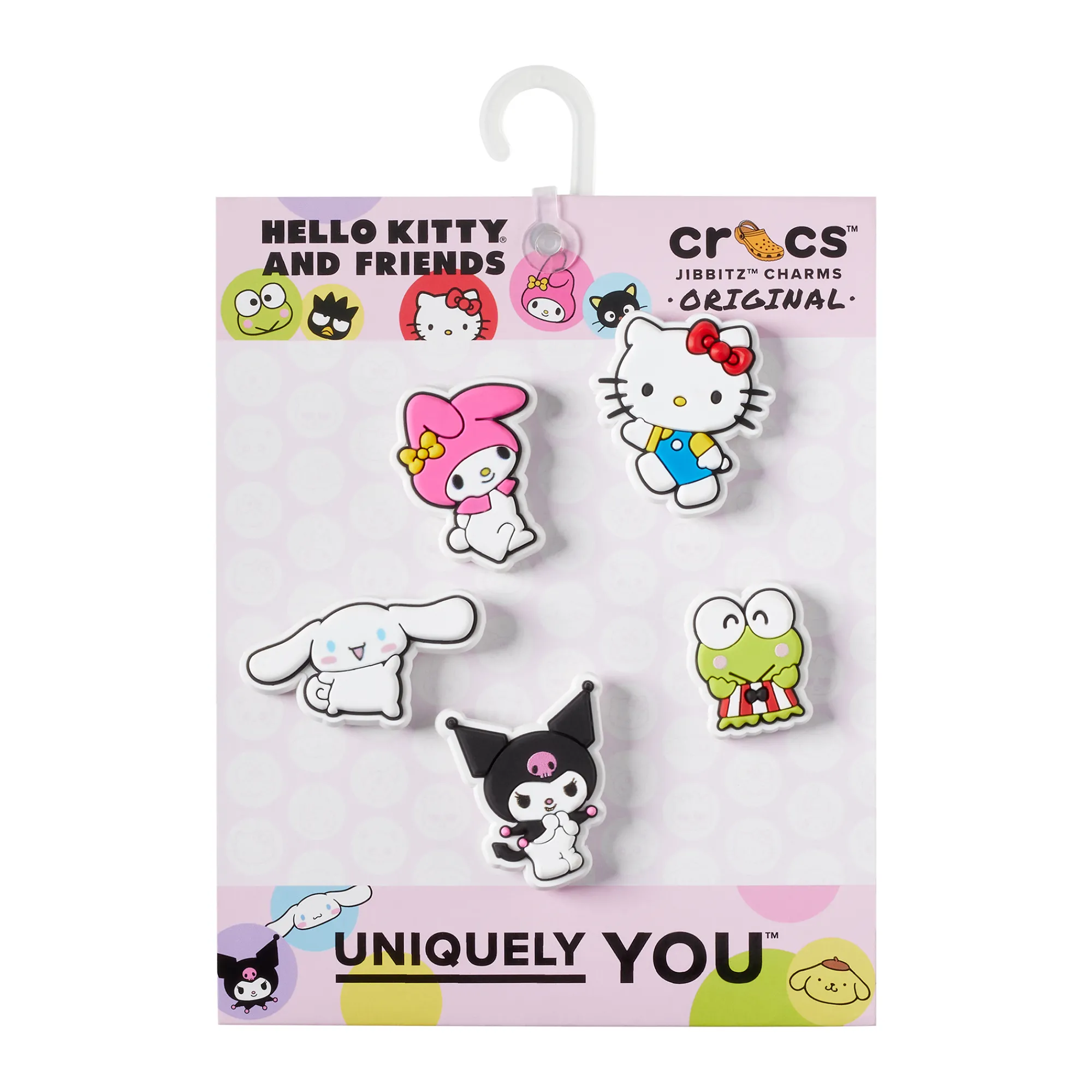 Kids Crocs Hello Kitty and Friends x Classic Jibbitz™ Charms 5-Pack