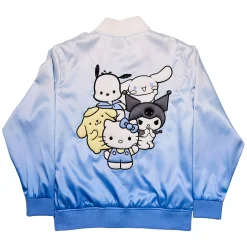 LOUNGEFLY Hello Kitty and Friends x Color Dip Satin Jacket