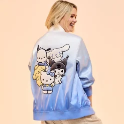LOUNGEFLY Hello Kitty and Friends x Color Dip Satin Jacket