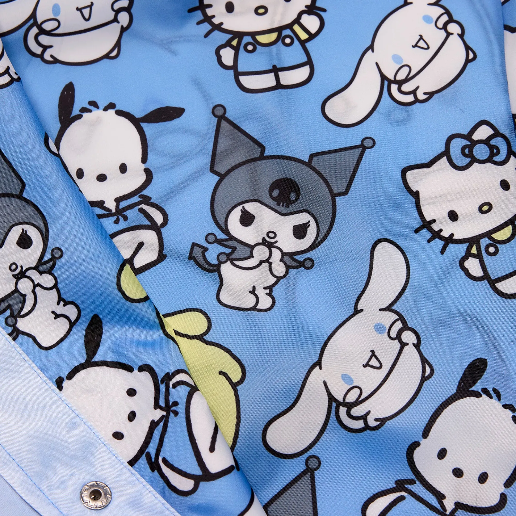LOUNGEFLY Hello Kitty and Friends x Color Dip Satin Jacket