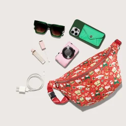 STONEY CLOVER LANE Hello Kitty and Friends x Holiday Jumbo Fanny Pack