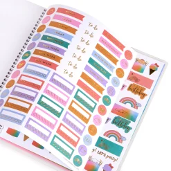 ERIN CONDREN Hello Kitty and Friends x Rainbow Relaxation 2025 LifePlanner