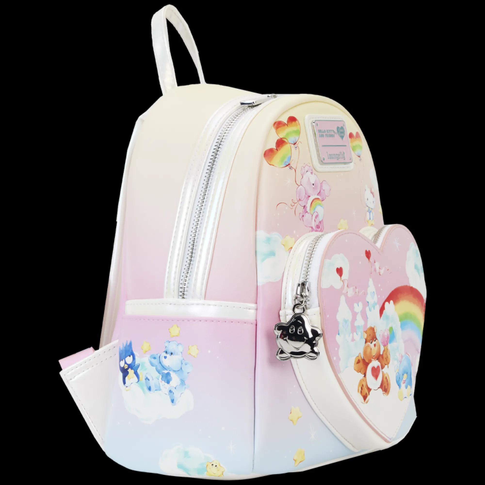 Loungefly Hello Kitty and Friends x Care Bears Care-A-Lot Mini Backpack