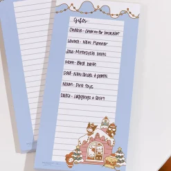 ERIN CONDREN Hello Kitty and Friends x Holiday List Notepad 2-Piece Set