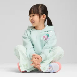 Kids PUMA Hello Kitty and Friends x Kids Relaxed Cropped Graphic Hoodie