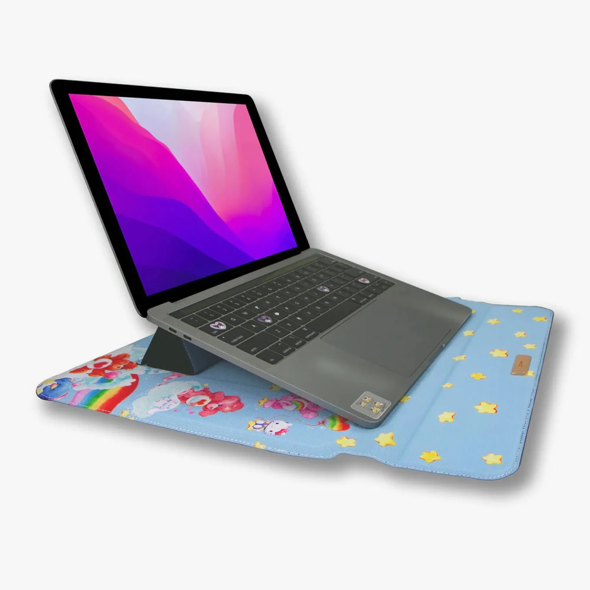 BySonix Inc. Hello Kitty and Friends x Care Bears 15" Foldable Laptop Sleeve
