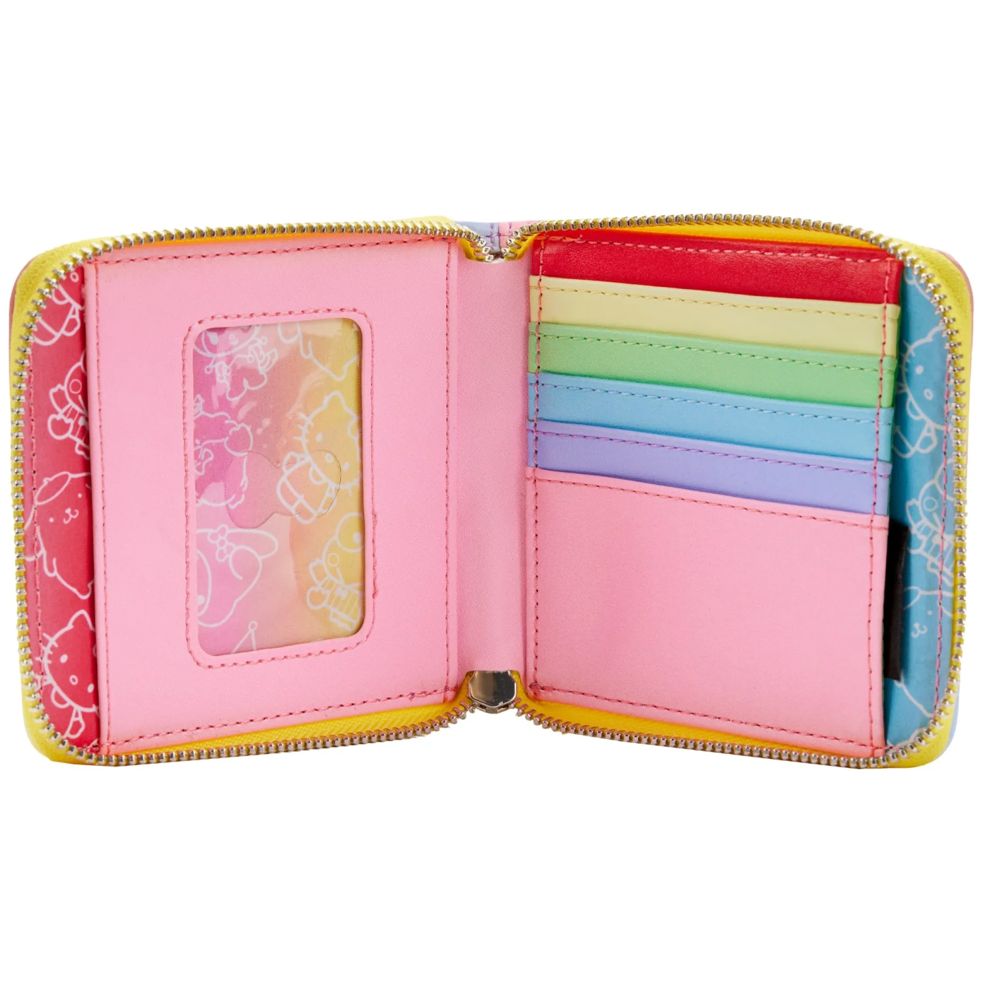 Loungefly Hello Kitty and Friends x Color-Block Wallet