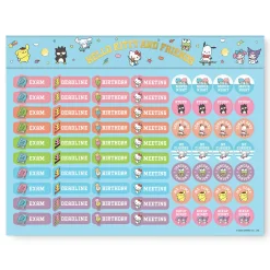 Studio Oh! Hello Kitty and Friends x College Letters Blue Weekly Desk Pad