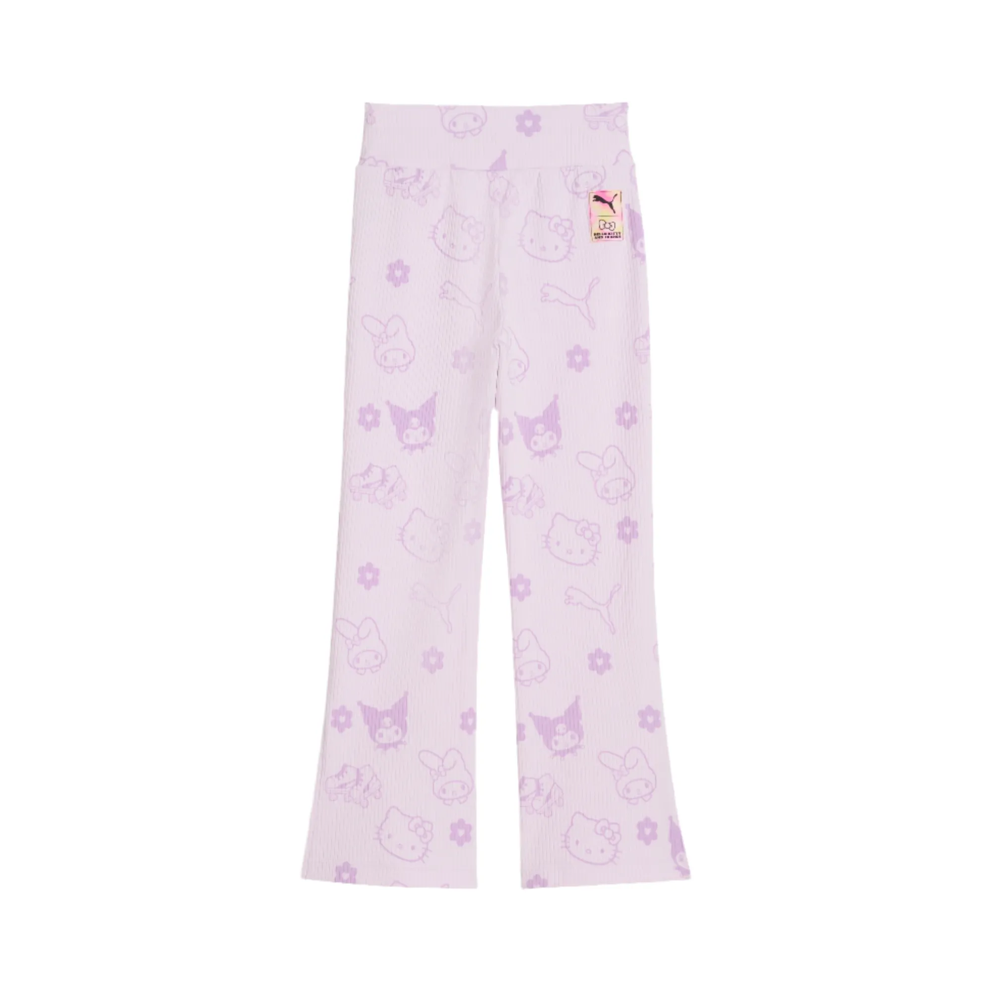 Kids PUMA Hello Kitty and Friends x Kids Ribbed Flared Leggings