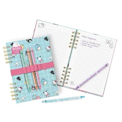 Studio Oh! Hello Kitty and Friends x Blue Grid Harper Notebook & Pen Set