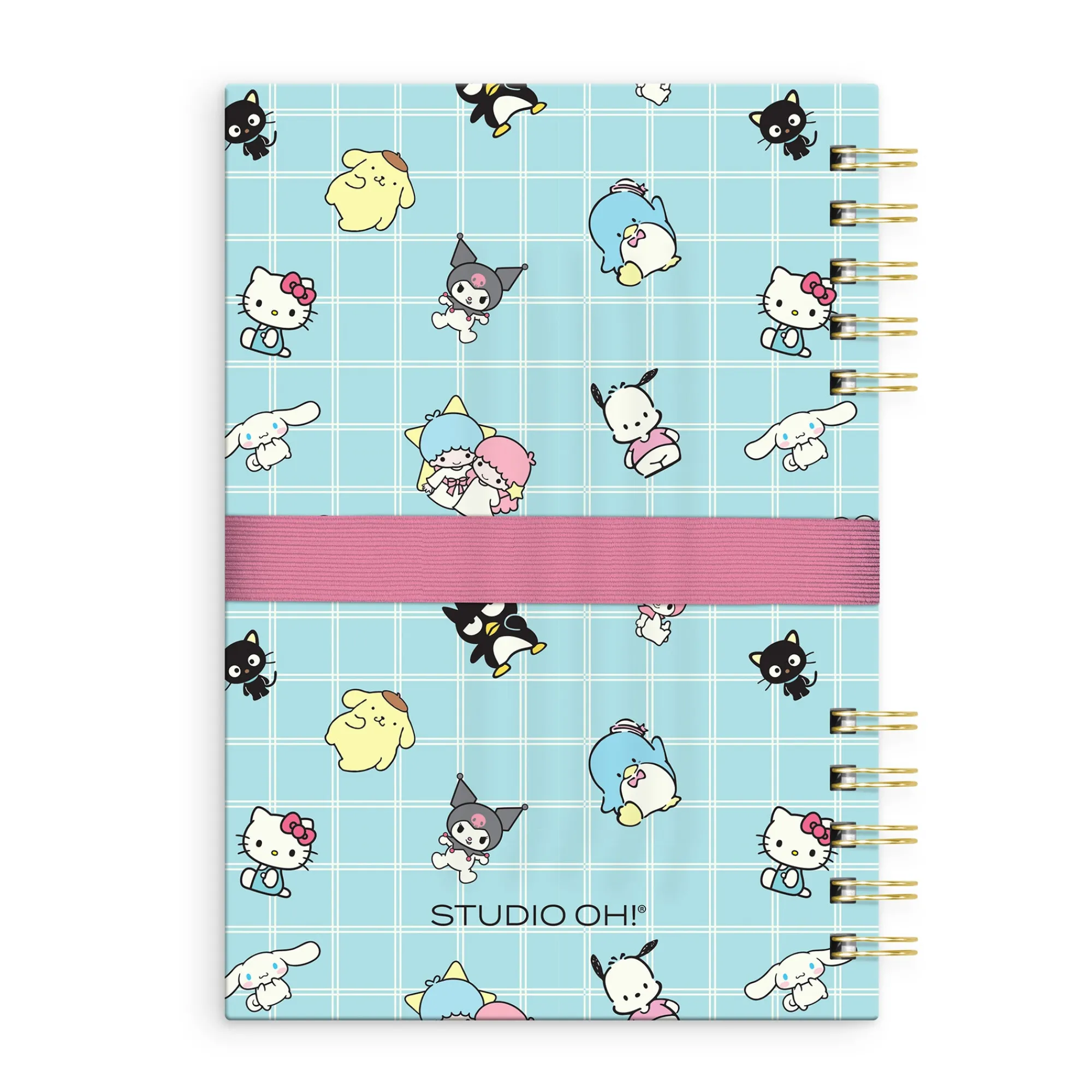 Studio Oh! Hello Kitty and Friends x Blue Grid Harper Notebook & Pen Set