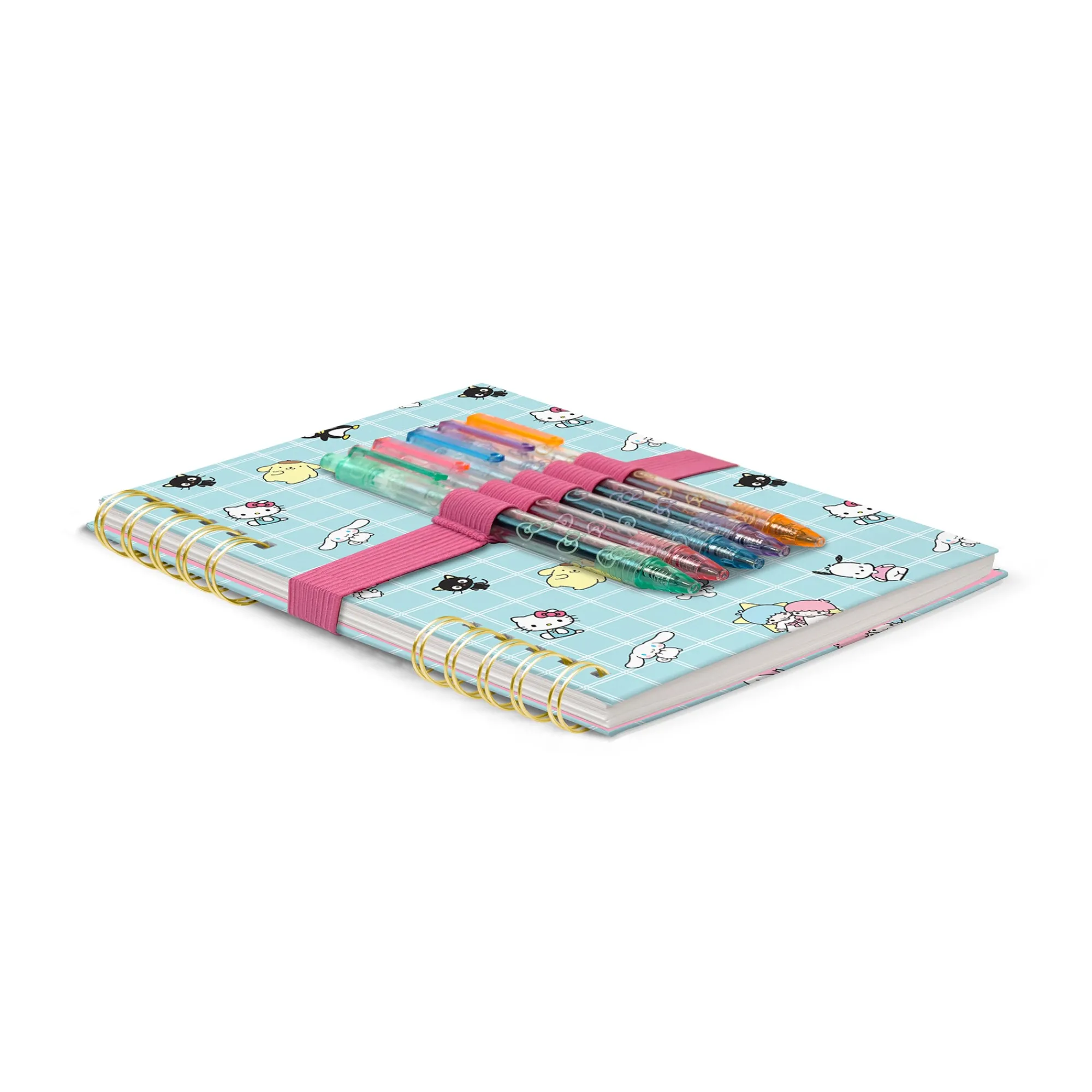 Studio Oh! Hello Kitty and Friends x Blue Grid Harper Notebook & Pen Set