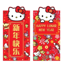 Orange Circle Hello Kitty and Friends x Studio Oh! 10-pc LNY Envelope Pack (Year of the Snake)