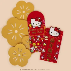 Orange Circle Hello Kitty and Friends x Studio Oh! 10-pc LNY Envelope Pack (Year of the Snake)