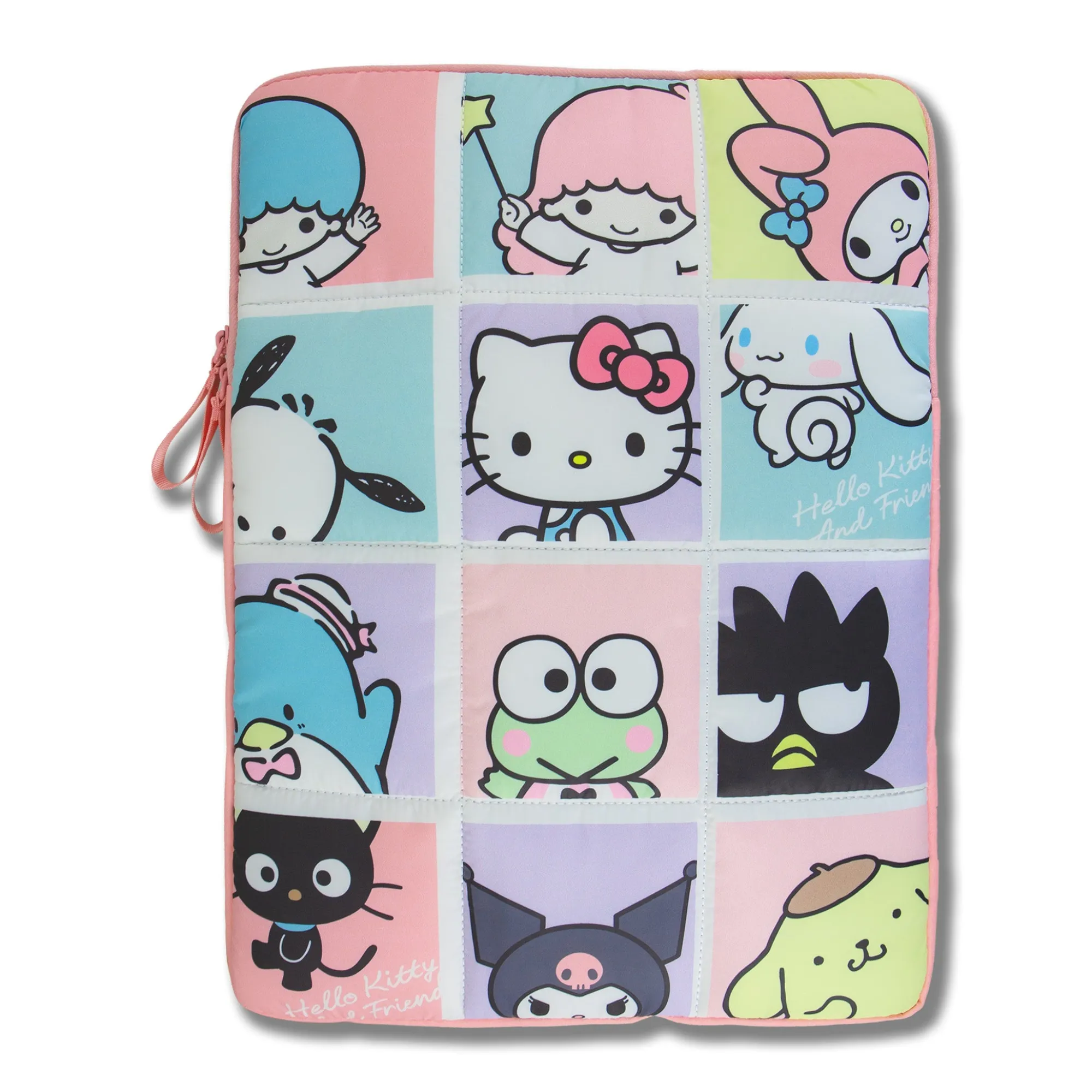 BySonix Inc. Hello Kitty and Friends x Sonix Grid Puffy Laptop Sleeve