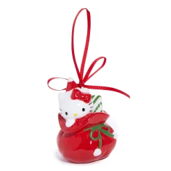 Blue Sky Clayworks Hello Kitty and My Melody 2-pc Holiday Ceramic Ornament Set