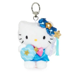 NAKAJIMA CORPORATION Hello Kitty Aquarius Plush Keychain Mascot (Zodiac Series)