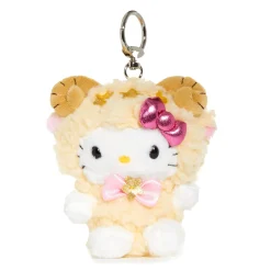 NAKAJIMA CORPORATION Hello Kitty Aries Plush Keychain Mascot (Zodiac Series)