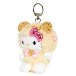 NAKAJIMA CORPORATION Hello Kitty Aries Plush Keychain Mascot (Zodiac Series)