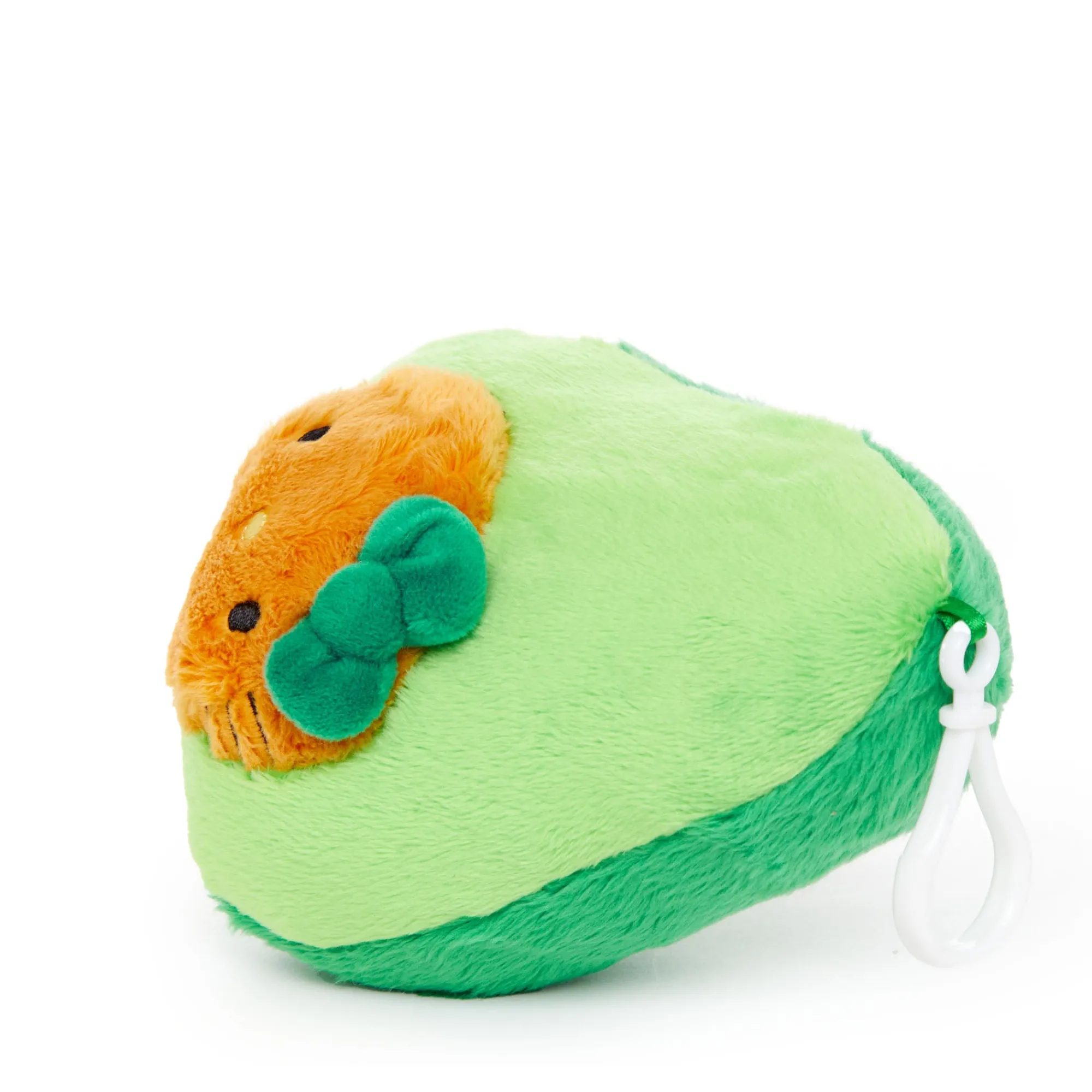 NAKAJIMA CORPORATION Hello Kitty Avocado Plush Mascot Clip (Fruit & Veggie Series)