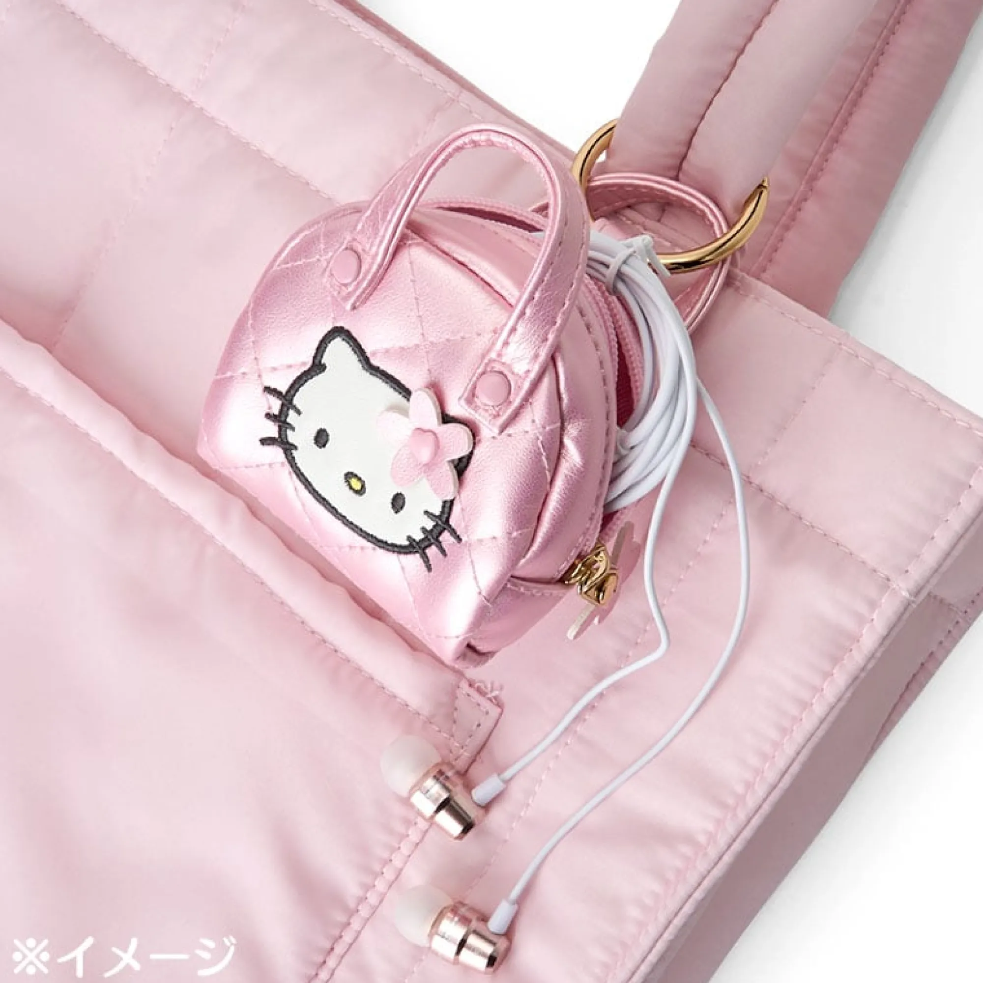 Japan Original Hello Kitty Bag Charm (Mini Quilt Series)
