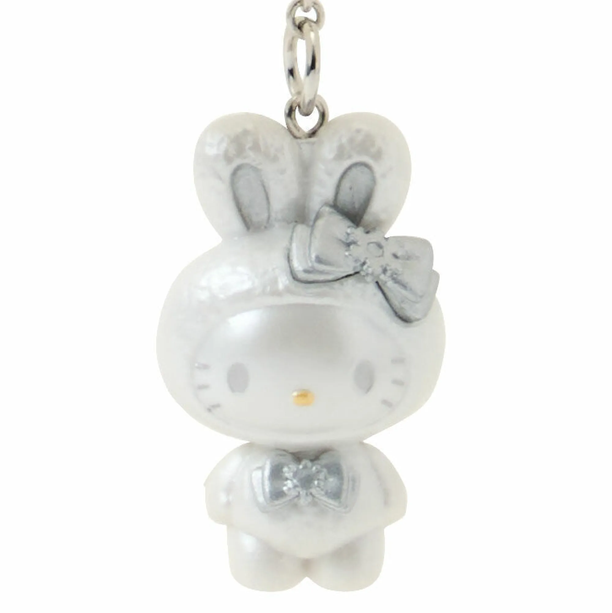 Japan Original Hello Kitty Bag Charm (Snow Bunny Series)