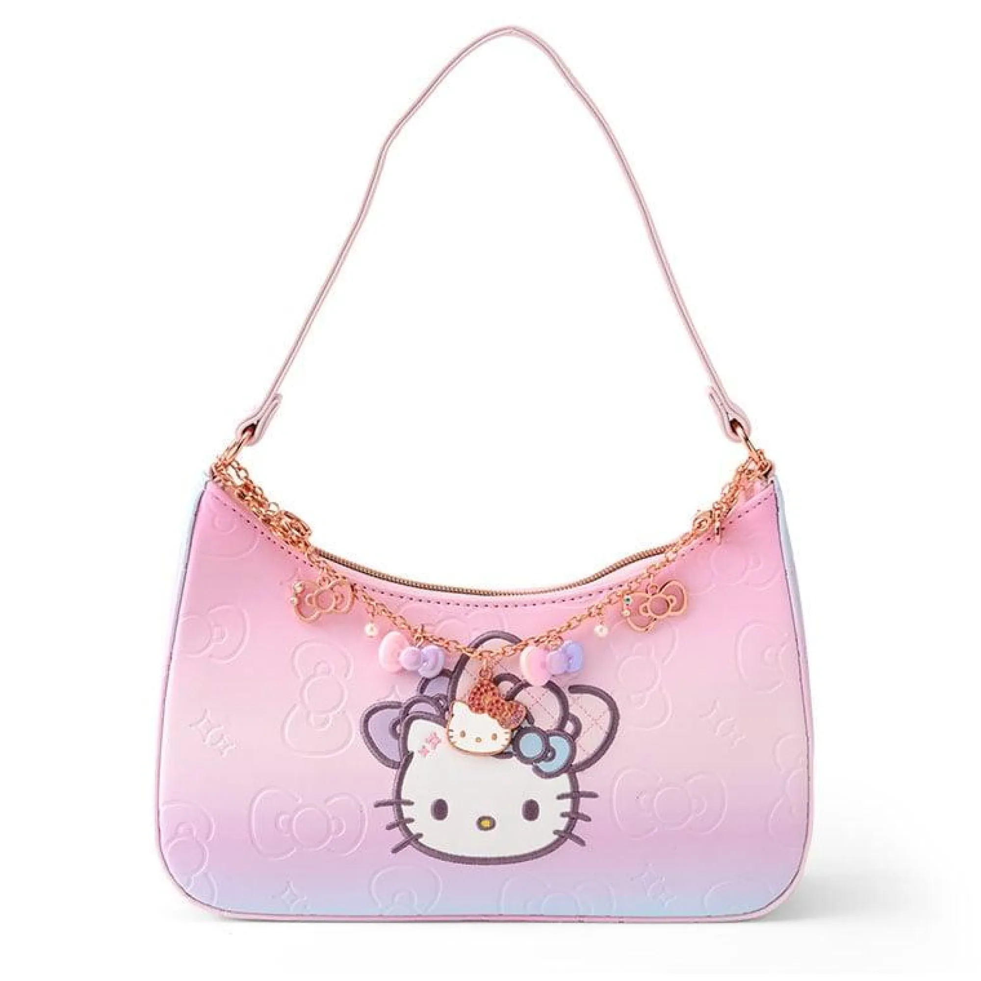 Japan Original Hello Kitty Bag Charm 50th Anniv. (Fashionable Ribbons Series)