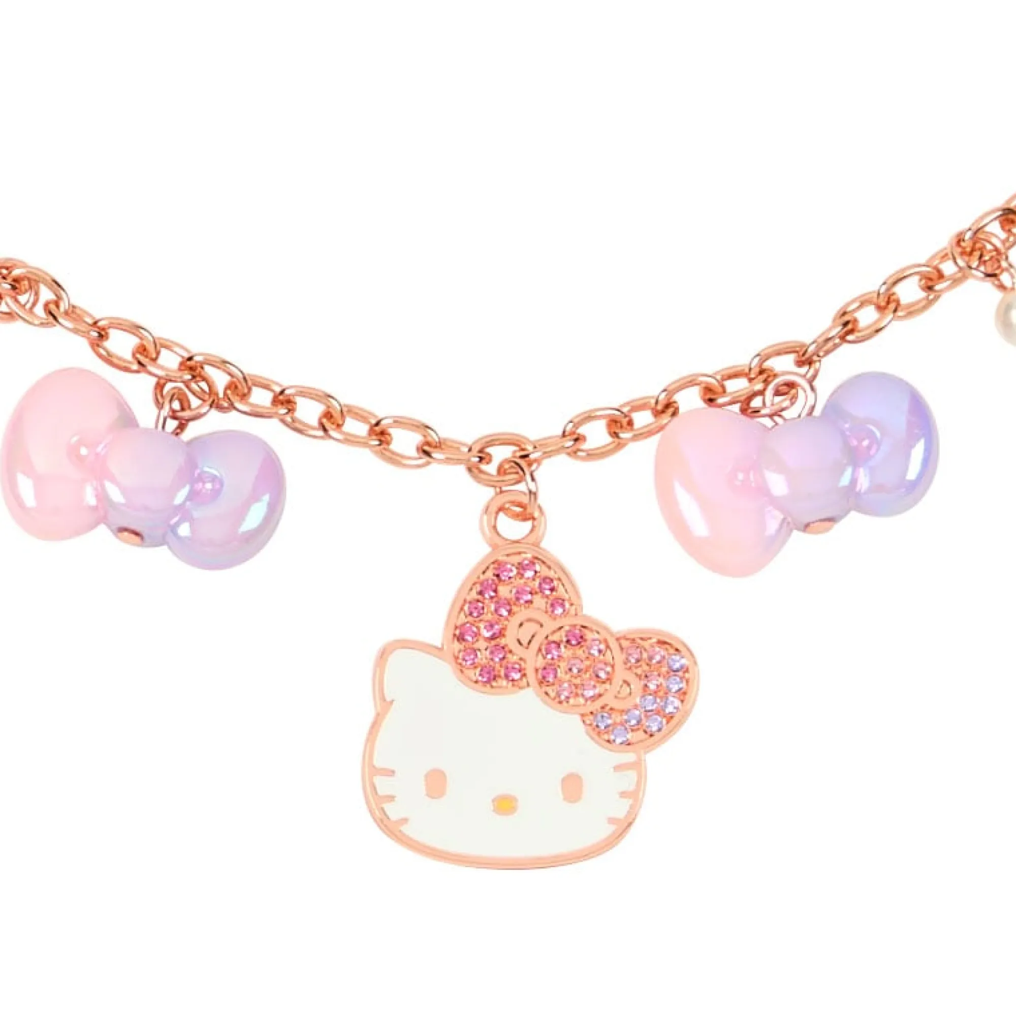 Japan Original Hello Kitty Bag Charm 50th Anniv. (Fashionable Ribbons Series)