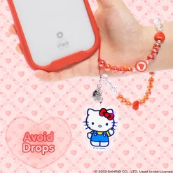 HAMEE Hello Kitty Beaded Charm Mobile Phone Wrist Strap