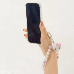 Japan Original Hello Kitty Beaded Smartphone Charm