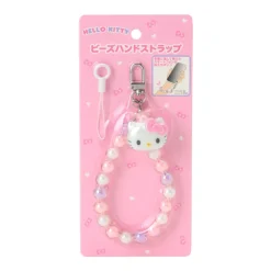 Japan Original Hello Kitty Beaded Smartphone Charm