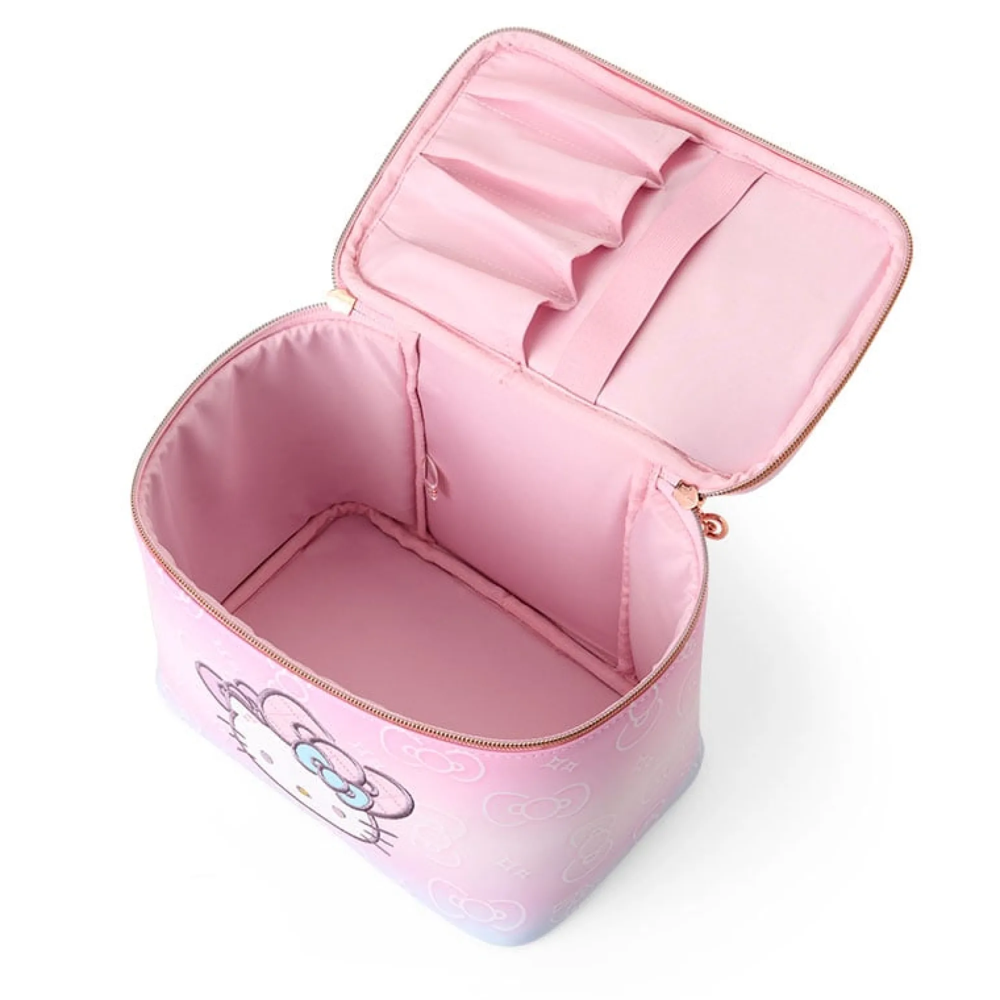 Japan Original Hello Kitty Beauty Case 50th Anniv. (Fashionable Ribbons Series)