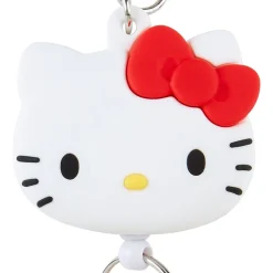Japan Original Hello Kitty Bestie Face Badge Reel