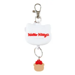 Japan Original Hello Kitty Bestie Face Badge Reel