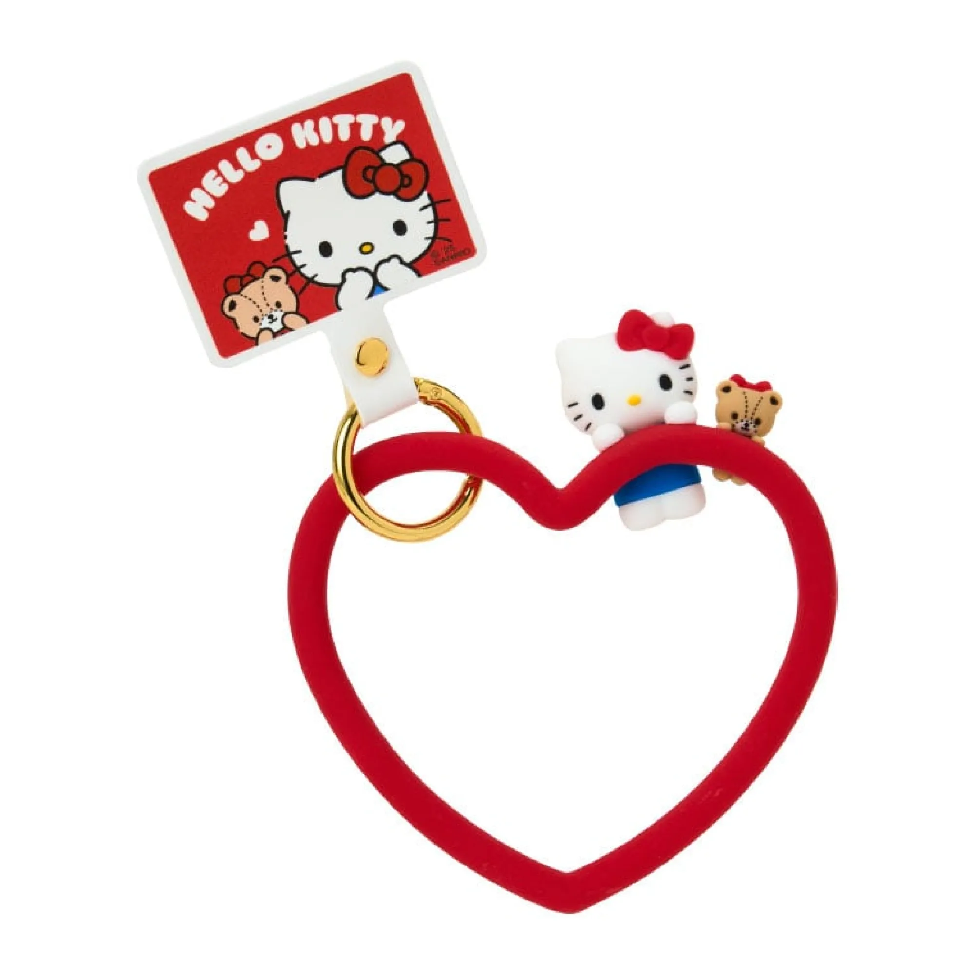 Japan Original Hello Kitty Besties Smartphone Wrist Ring